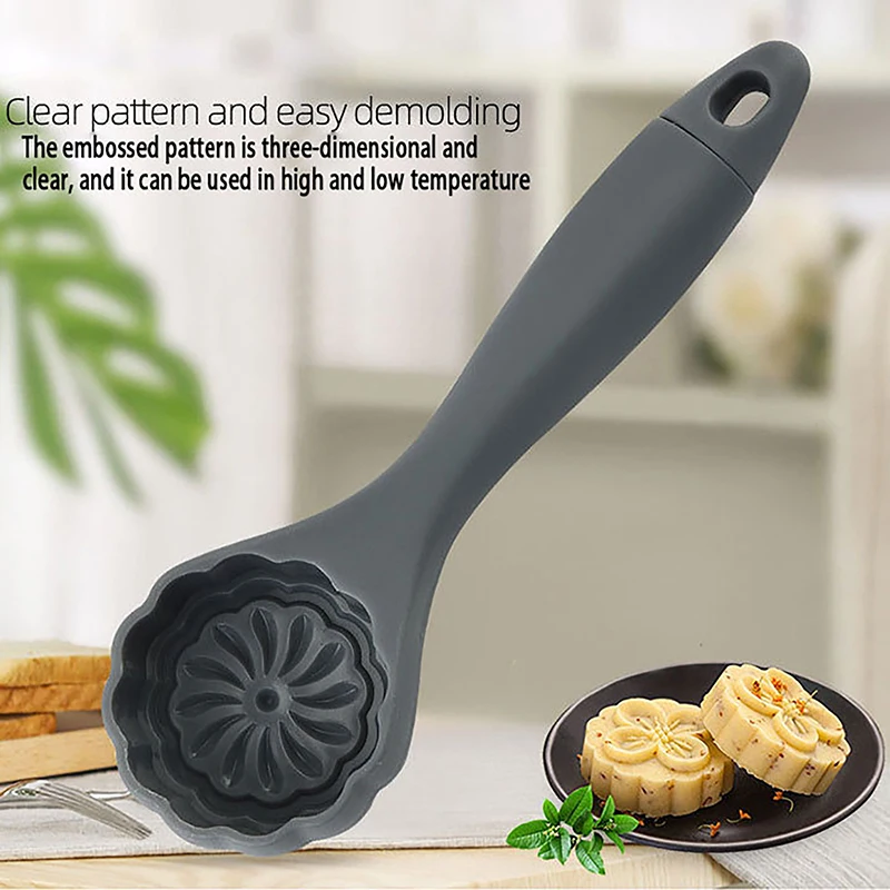 

1Pc Mooncake Pastries Mold DIY Portable Cake Molds Durable Multifunction Convenient Reusable Anti Stick Mooncake Mold