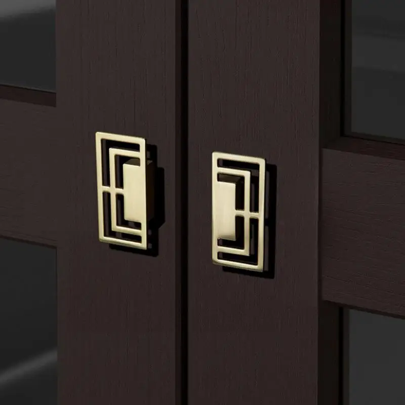 Винтажная дверная ручка мебельная для шкафа раздвижной двери стильная дверь из