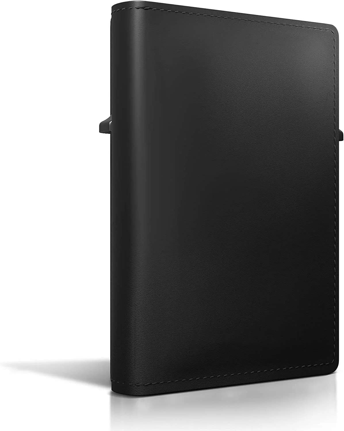 Airtag Metal Card Bag 100% Genuine Leather Men's RFID Metal Aluminum Alloy Card Bag