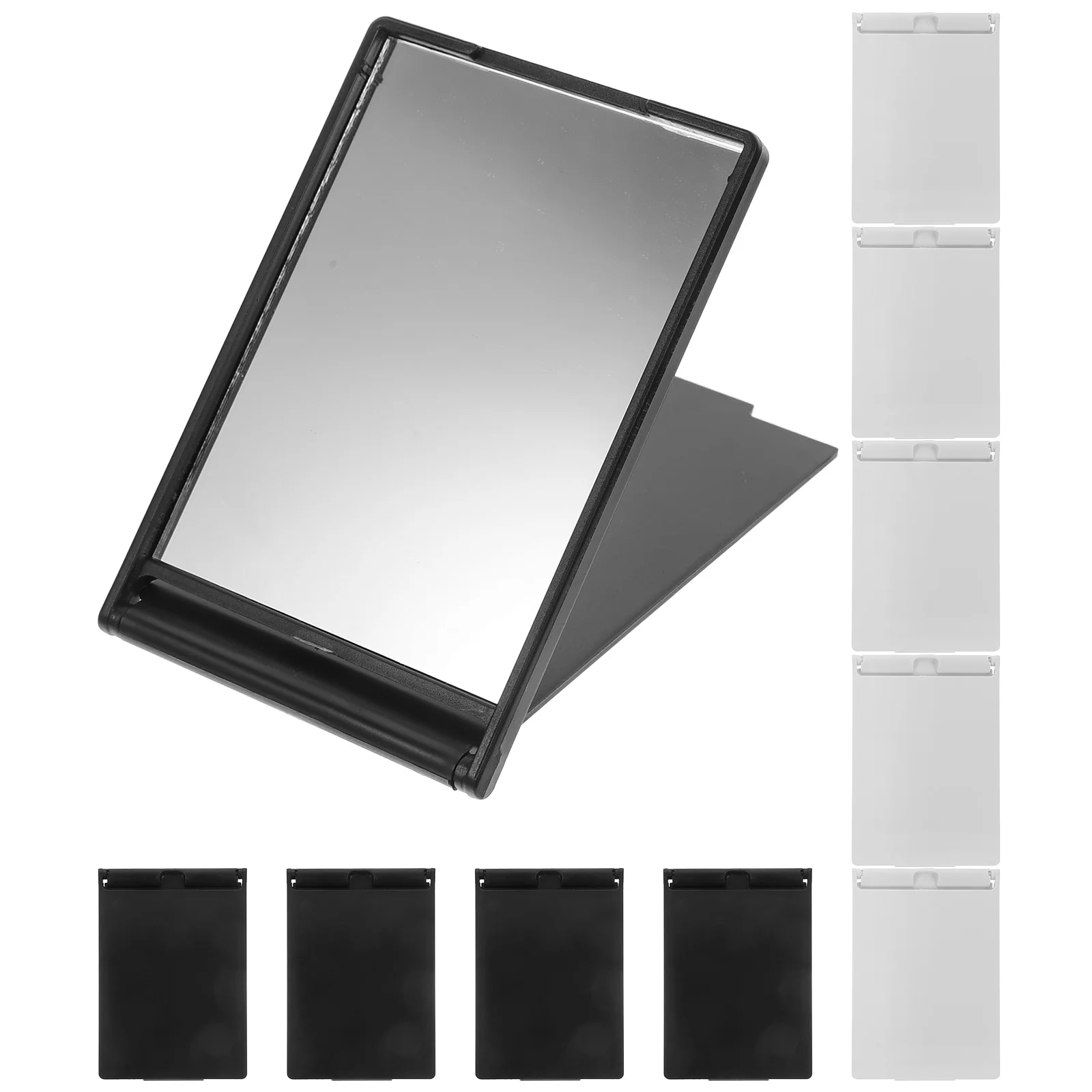 

Mirror Makeup Travel Compact Portable Vanity Foldable Outdoor Hand Handheld Pocket Sided Magnification Purse Double Mirrors