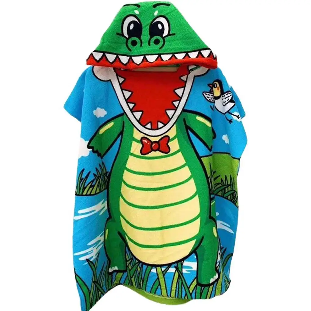 

Swimming Towel Bath Hood Kid Washcloth Bating Supplies Cute Appearance