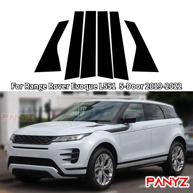 

6 шт., Автомобильные стойки для Range Rover Evoque L551 5 дверей 2019 2020 2021 2022