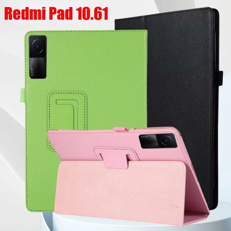 

For Redmi Pad 10.61" 2022 Slim Folding Stand Cover PU Leather Full Protective Case for Redmi Pad 2022 10.61 Inch
