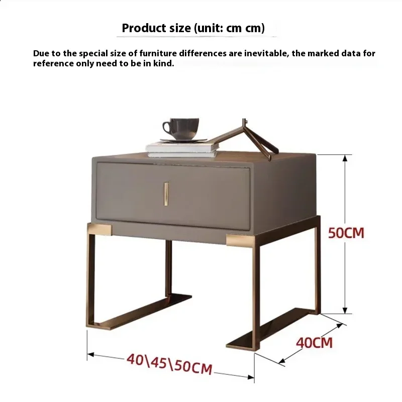 Ночной столик Дешевые прикроватные шкафы для спальни Тумбочки Шкаф стола Ящик