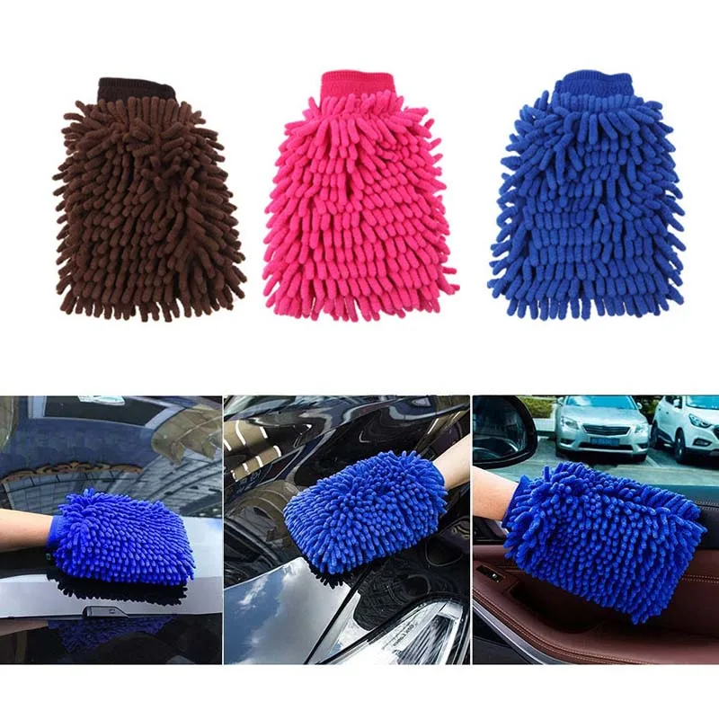 

Двухсторонние моющиеся перчатки из микрофибры для мойки автомобилей Mitsubishi ASX Outlander Lancer Evolution Pajero Eclipse Grandis, 1 шт.