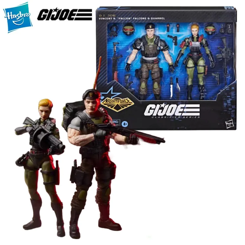 Фото Новый оригинальный набор Hasbro G.I. Фигурка Joe Classified Series 138 Винсент Р. Фалькон (Falcone) из серии Quarrel, модель, подарок, игрушка №4