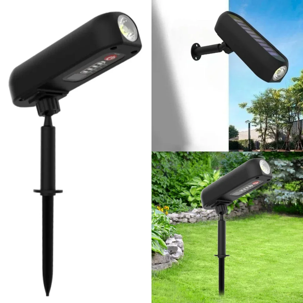 Водонепроницаемый Солнечный Ландшафтный Прожектор IP65 Беспроводной Уличный