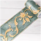 10 м линия талии настенные Стикеры для кухни Талия для ванной туалет водонепроницаемые самоклеящиеся обои из ПВХ края комнаты цветочный стикер s