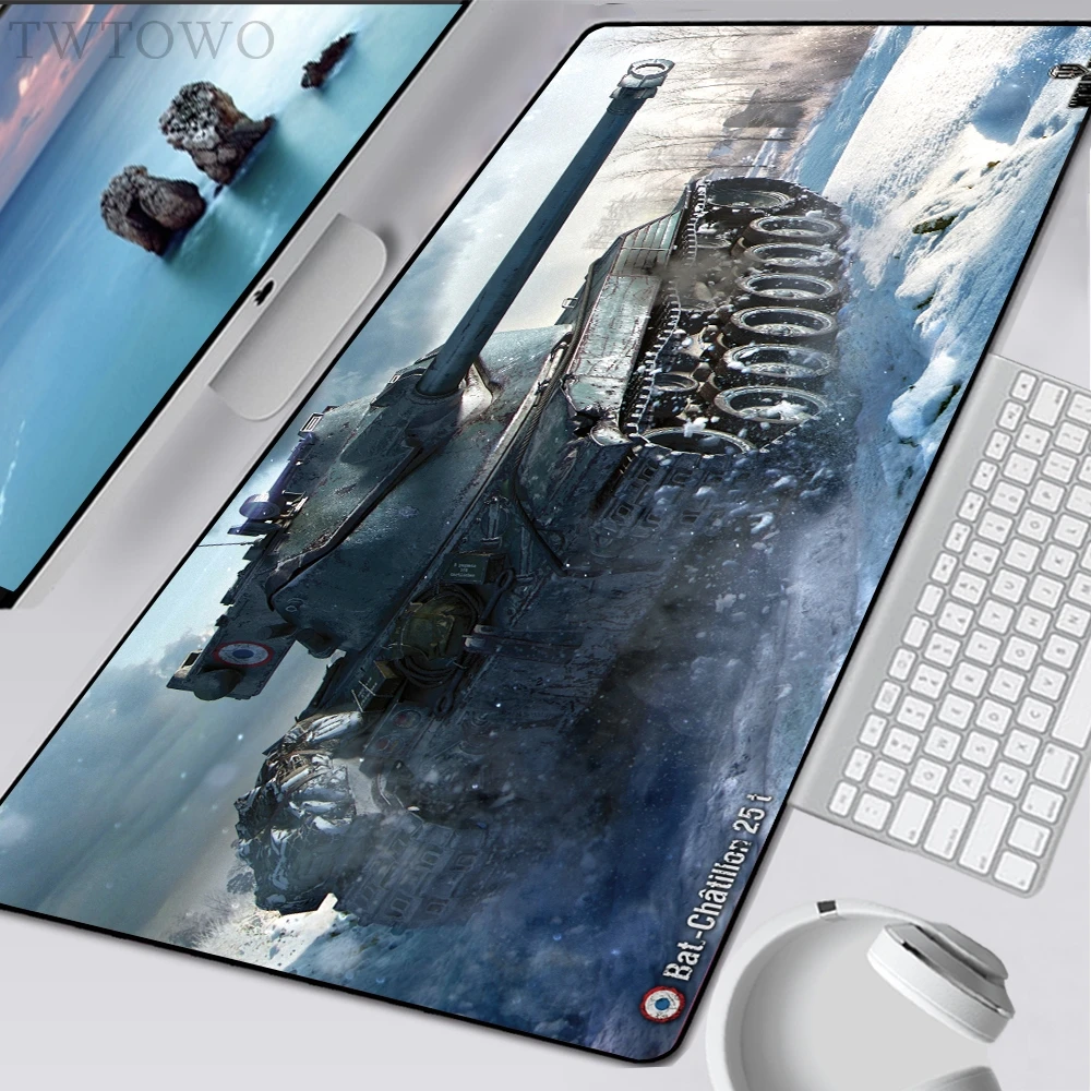 

World of Tanks Mouse Pad Gamer HD Large Custom keyboard pad Gamer Soft Carpet Laptop Natural Rubber Mouse Mat Desktop Mouse Pad