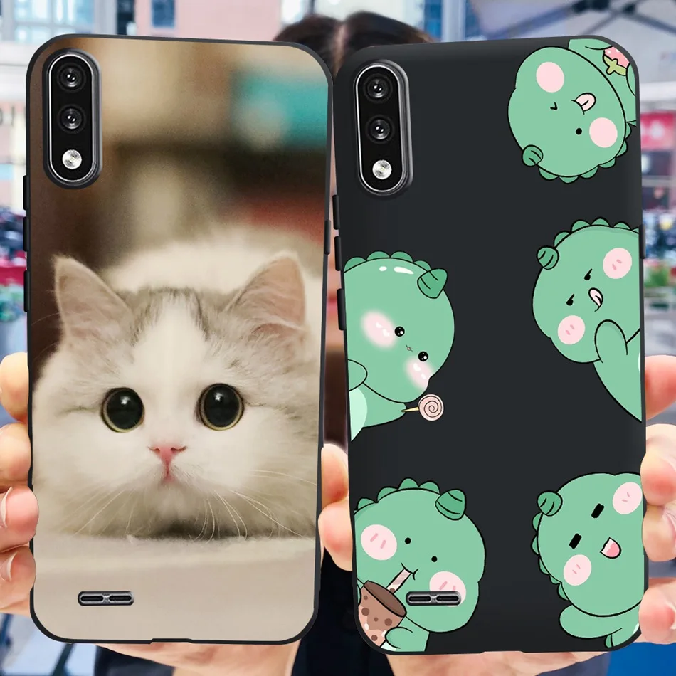 Для LG K22 чехол 2020 LM-K200 K200B K200E K200Z Милая окрашенная мягкая задняя крышка бампер