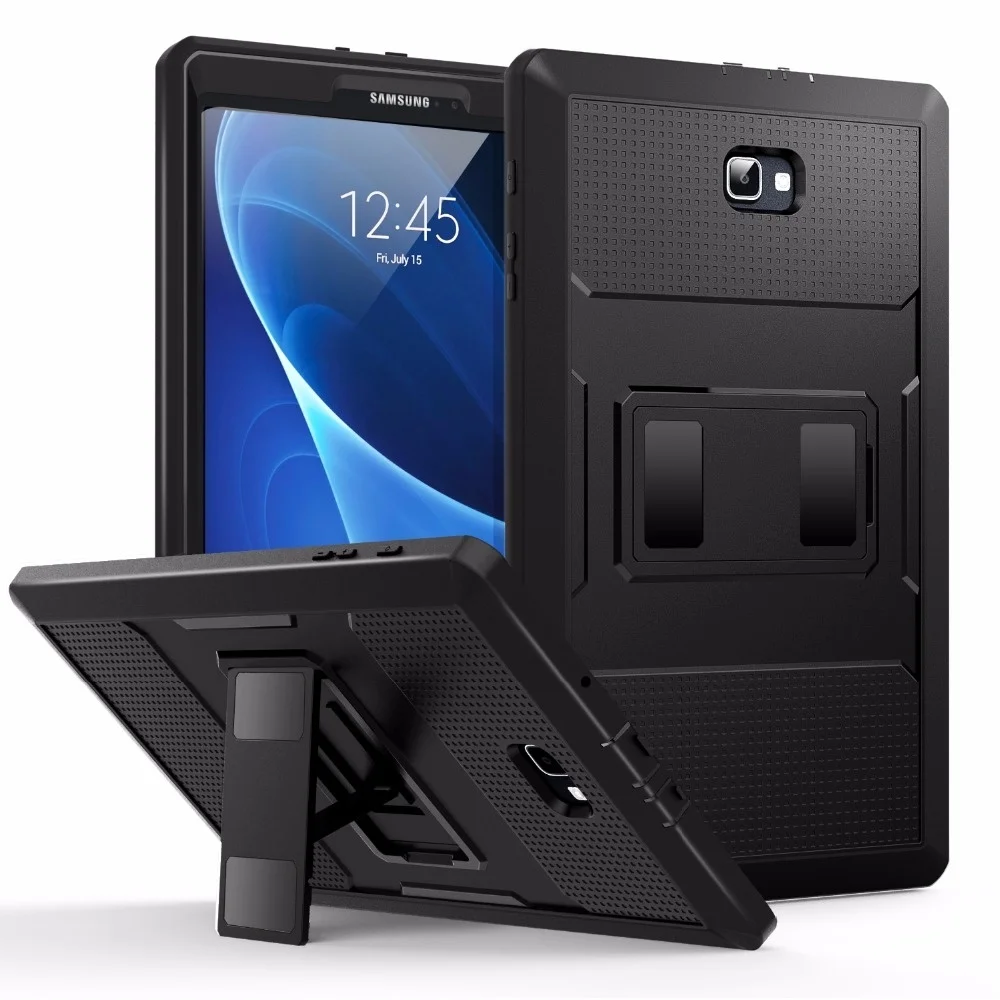 

Case for Samsung Galaxy Tab A 10.1-[Heavy Duty] Full Body Rugged Cover with Built-in Screen Protector 10.1