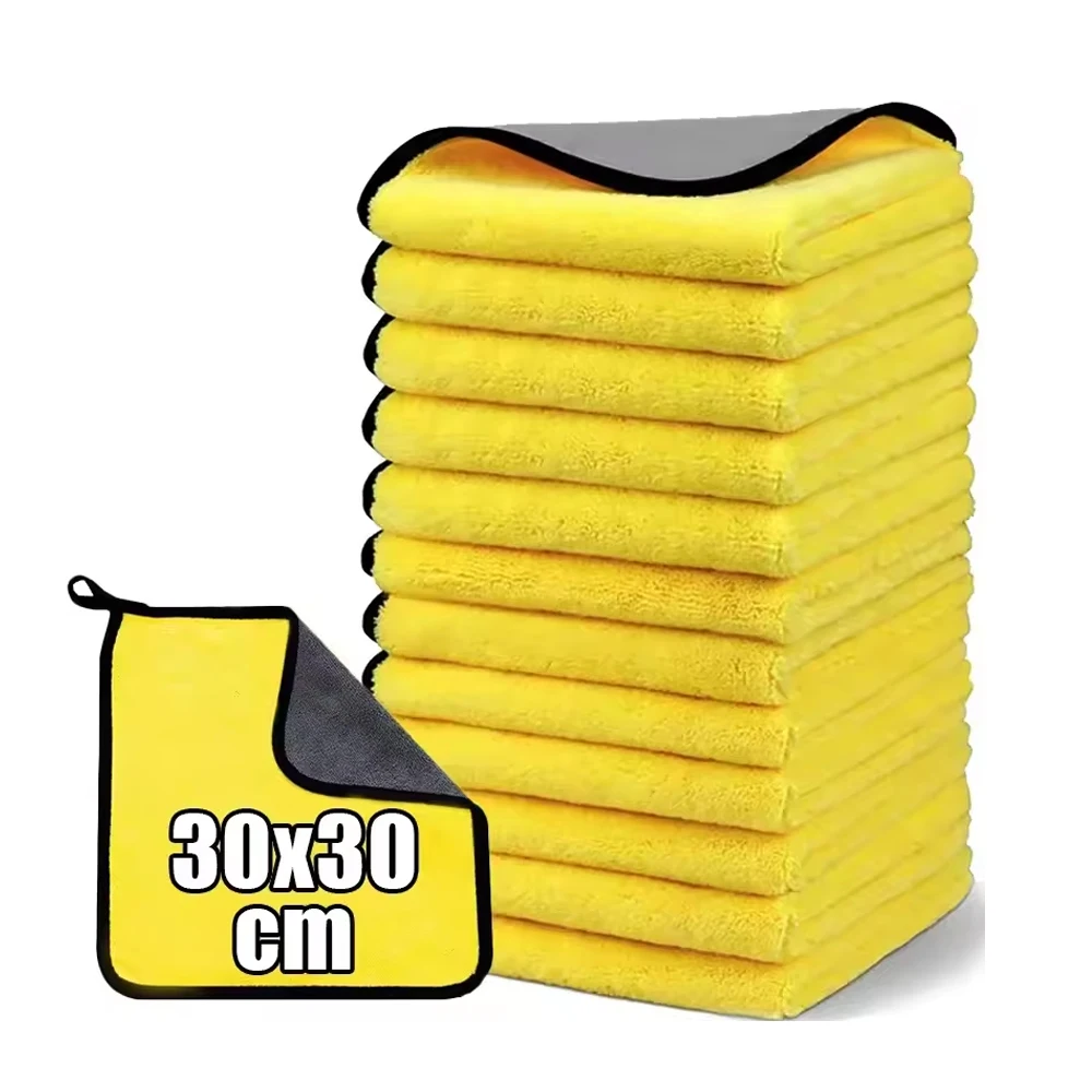 

Полиэстеровые чистящие полотенца coral velvet 30x30/30x40/30x60 см