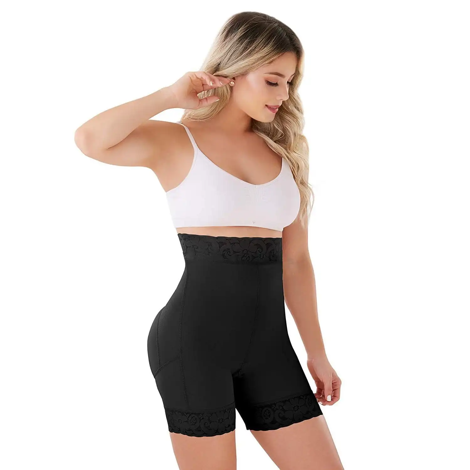 Fajas Colombiana Women's Pants Buttocks Lifter Women Body Shaper Buttlifter Skims Underwear Bbl Shapewear Tummy Flattener Shorts