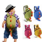 Детские рюкзаки с рисунком динозавра, модные милые школьные ранцы для мальчиков и девочек с 3D рисунком