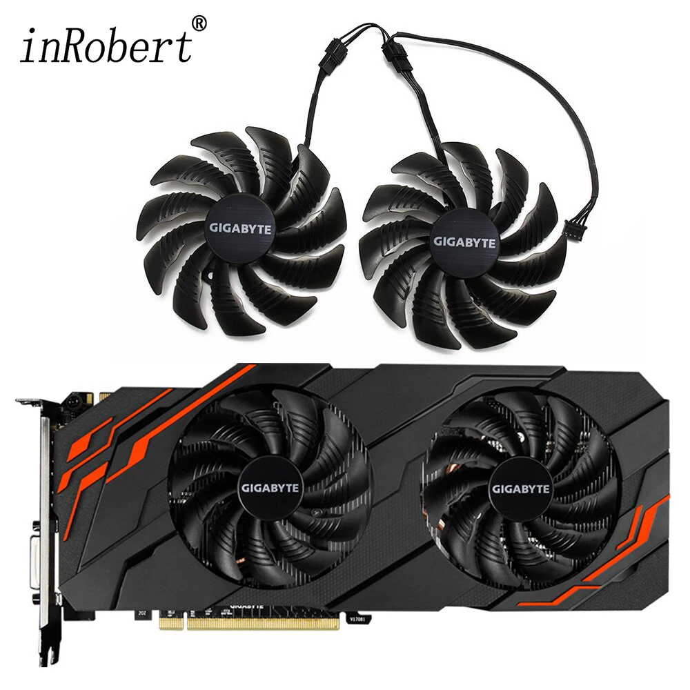 Кулер для Gigabyte GTX 1070 AORUS RX 570 580 RX570 RX580 |