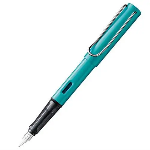 

Бренд: Lamy 23-M перьевая ручка Al-Star, алюминиевый перо М, турмалин, Категория: перьевая ручка