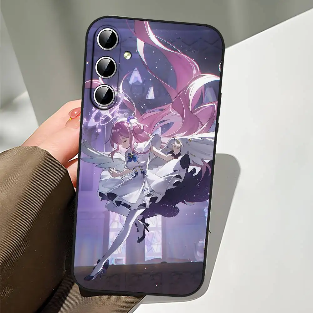 Фото Чехол для телефона Cartoon M-Misono M-Mika, тонкий, ударопрочный, для Samsung S24/S25/S22/S30/Note20/Lite/Ultra/5G/Plus/FE №4