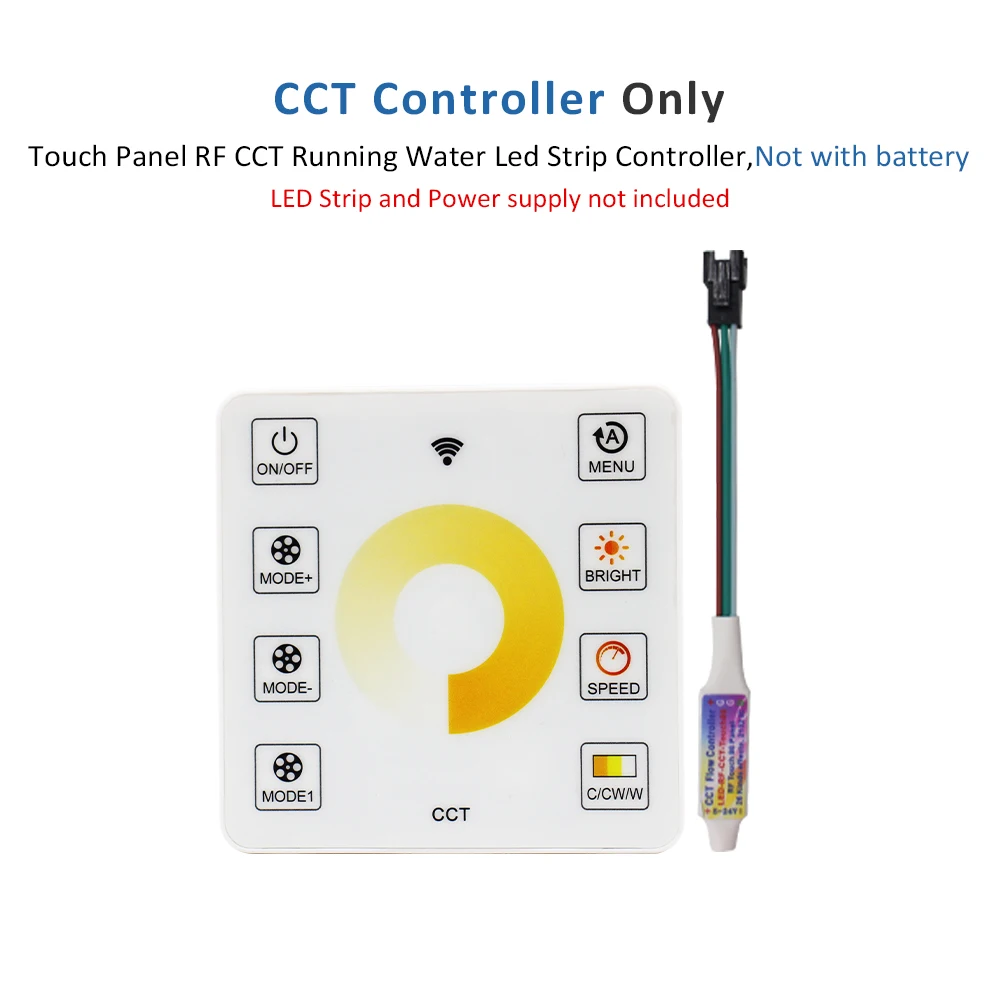 

МJJCLED Двухцветная светодиодная лента "Растущий свет" 24В 5-20м