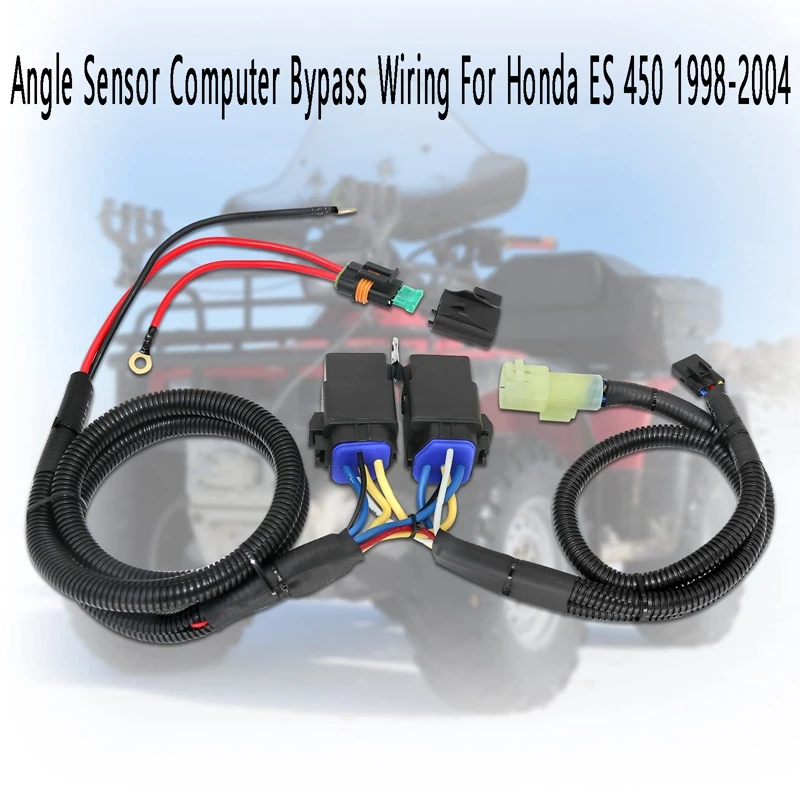 

Angle Sensor Computer Bypass Wiring Harness Kit Bypass System for Honda ES 450 1998-2004