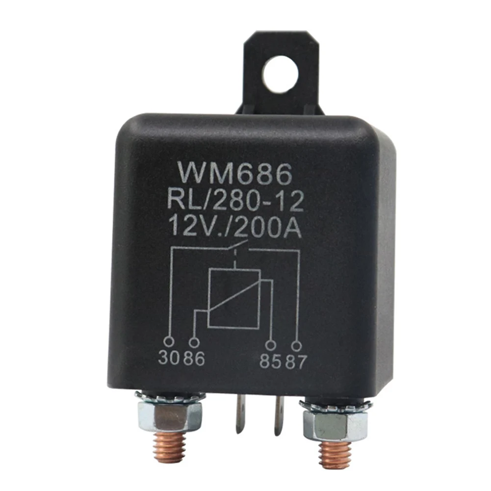 

Battery Cut-Off Relay 12V/200A Car Car Electric Motorbike Car Relay Relay Continuous Type Start Relay