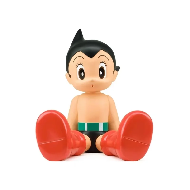 Фото Аниме Astroboy Mighty Atom, большая фигурка Tetsuwan Atom, подвижные фигурки героев, статуя из ПВХ, коллекция моделей, игрушки, праздничные подарки №3