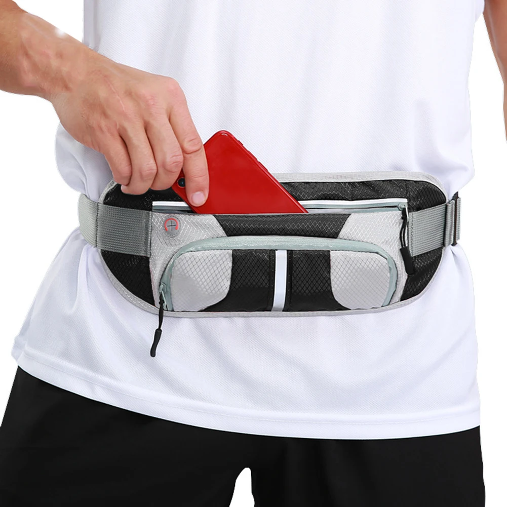 

Invisible Outdoor Sports Waist Bag Portable Adjustable Waistband Bag for Women Unisex Fitness Bag Men's Fanny Pack рюкзак