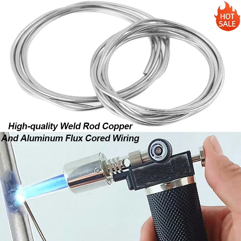 

Сварочный стержень медный/алюминиевый 2 мм серебряный