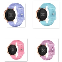 new 20mm smart watch strap for huawei gt3 gt 3 honor magic 2 42mm strap bracelet gt 2 gt2 42mm luminous silicone wristband
