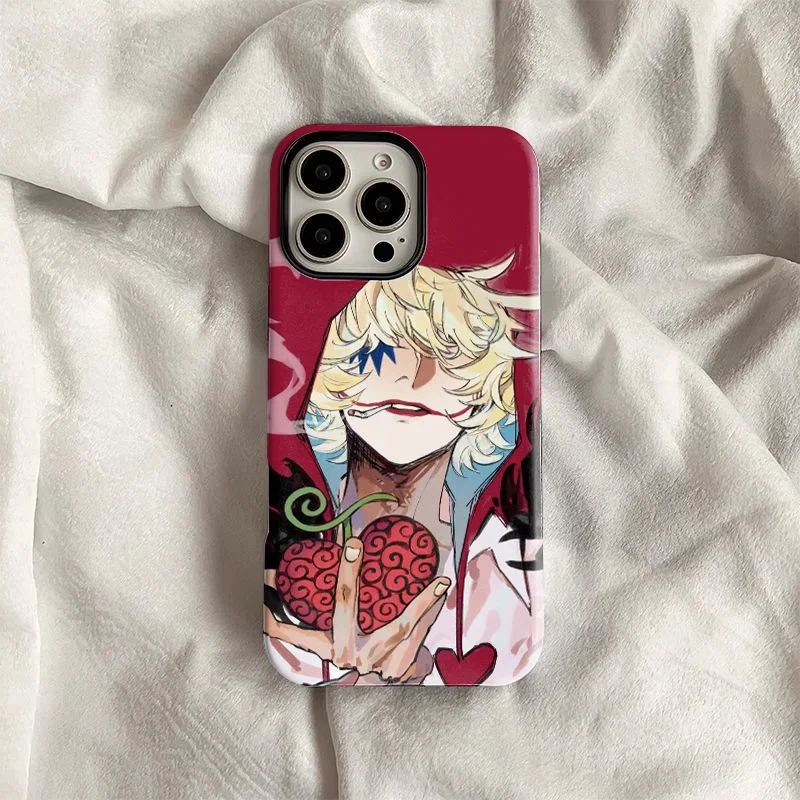 Фото Японский аниме-чехол One Piece Gentle Ke Marathon для iPhone 11 12 13 14 15 16 17 Pro Max Plus, противоударный чехол №1