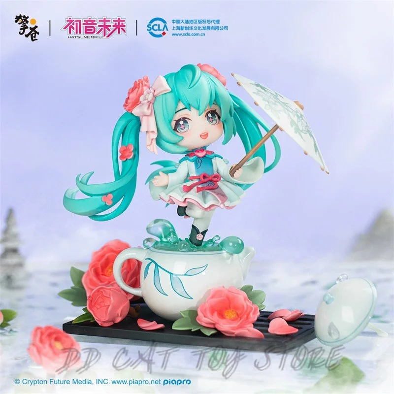 Подлинная Qingcang Hatsune Miku Q Edition руководство по 16-летие аниме периферийные украшения