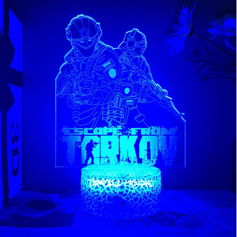 

3D LED лампа Escape from Tarkov IWP для спальни