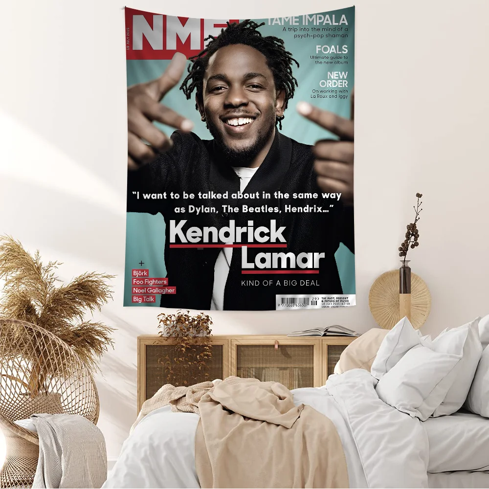 K-Rick kendl-Lamar музыкальный подвесной богемный гобелен богемные настенные гобелены