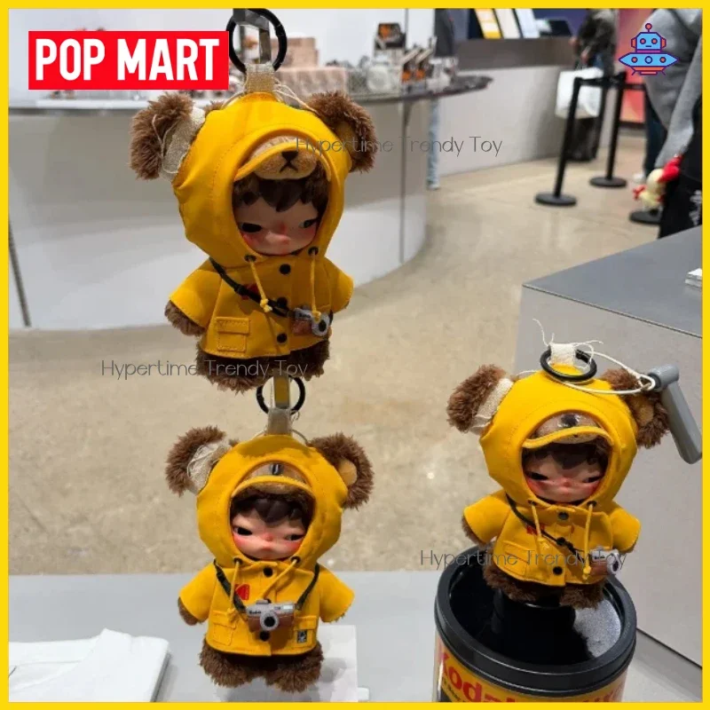 Новинка! Хит продаж! POP MART Hirono X Kodak Ono Bear: Виниловая плюшевая игрушка-украшение, милая подвеска, игрушка-компаньон для дома, кукла, сюрприз, праздничные подарки (art.: 3920da7ee6341) - 3920da7ee6341