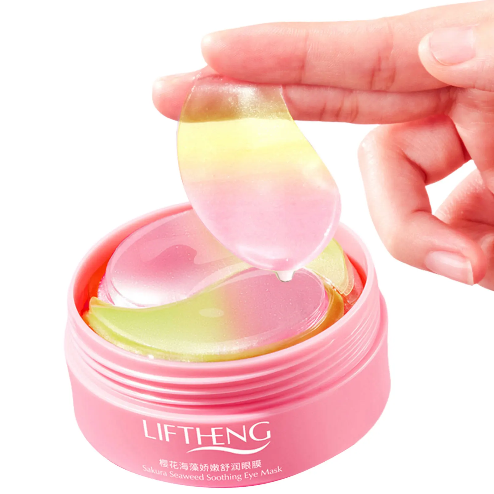 

60pcs Hyaluronic Acid Eye Mask Eye Patches For Dark Circle Hydrating Eye Pad Anti-Wrinkles Moisturizing Nourishing Skin Care