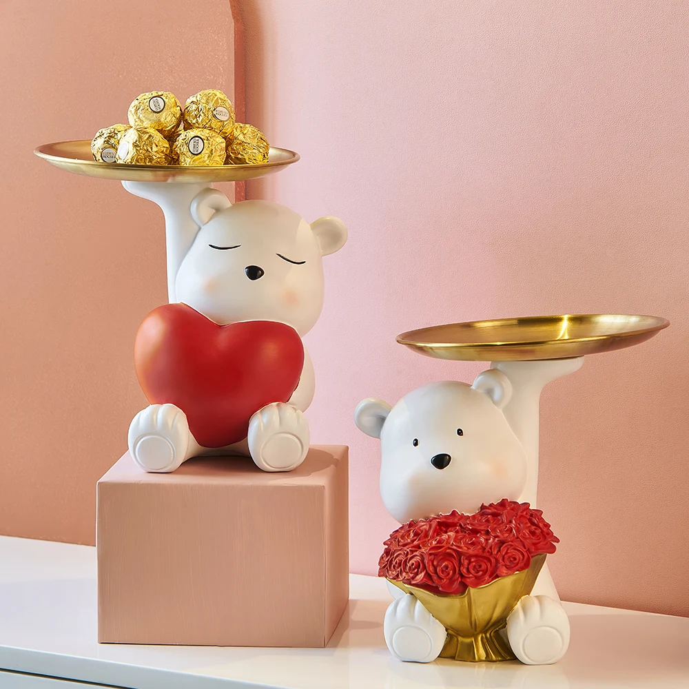 

Creative Bear Ornaments Home Decoration Christmas Decoration Living Room Decoration Lovely Room Decoration Desk Accessories