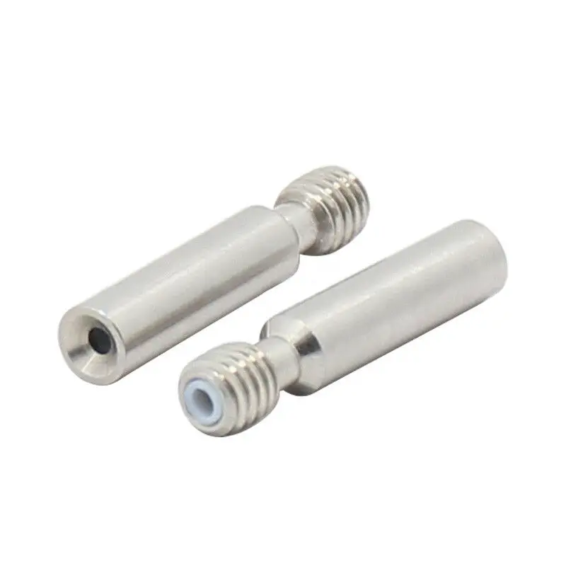 

10Pcs 30.5mm 3D Printer Nozzle Throat With PTFE Stainless Feed Tube Nozzle 1.75mm MK8