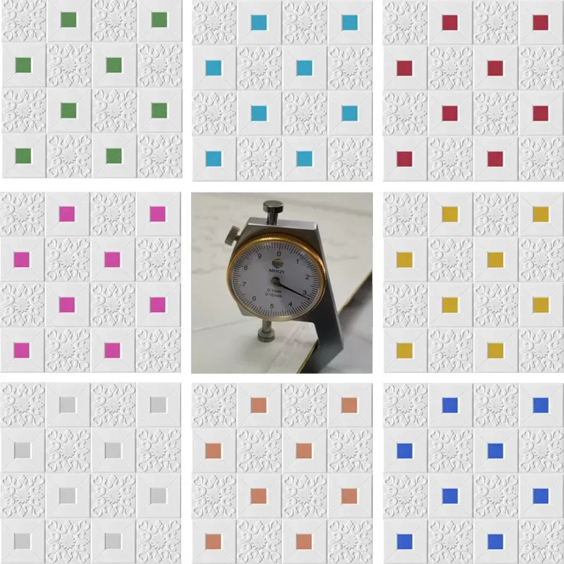 

Stereo Wall Stickers Self-adhesive Ceiling Decorative Panels Roof Foam Wallpaper Living Room Home Decor Bedroom TV Background