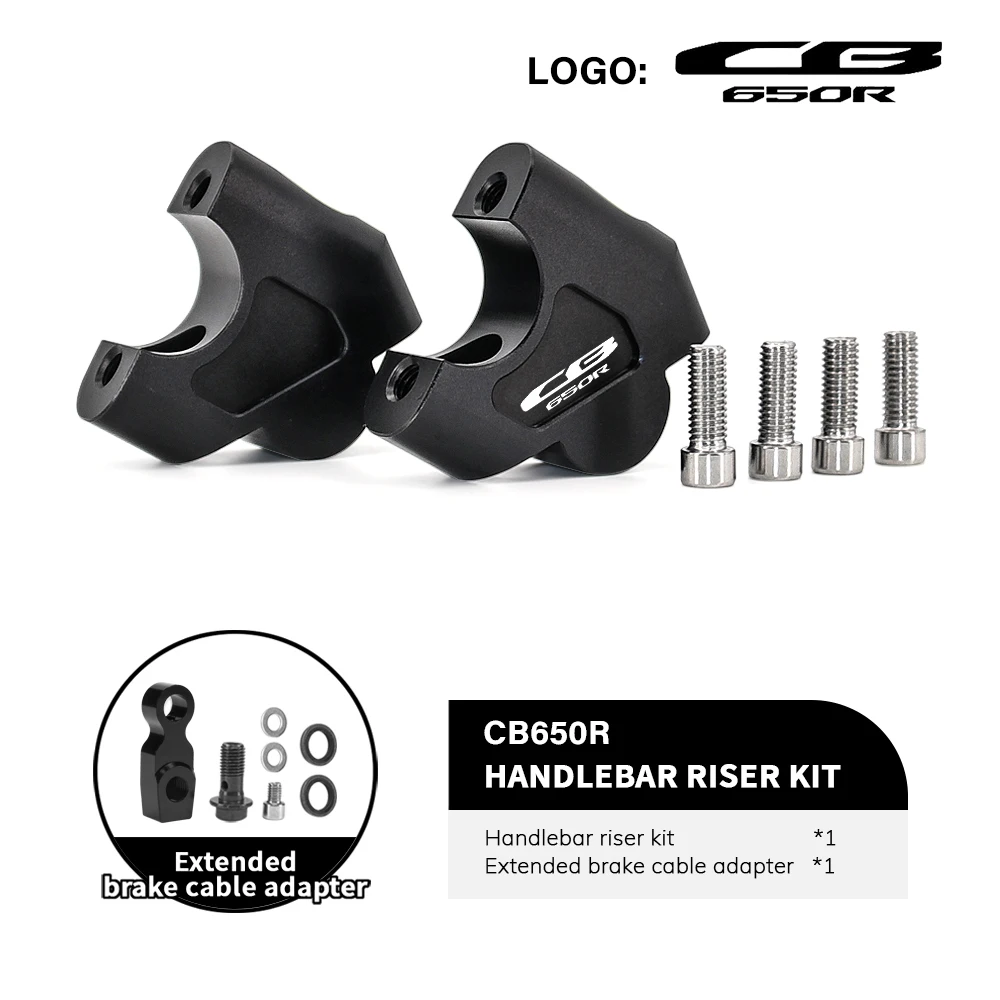 

Подъемник руля мотоцикла для Honda CB 650R CB650R CB 650 R 2019-2024 2025 аксессуары, подъемники руля с ЧПУ вверх и назад