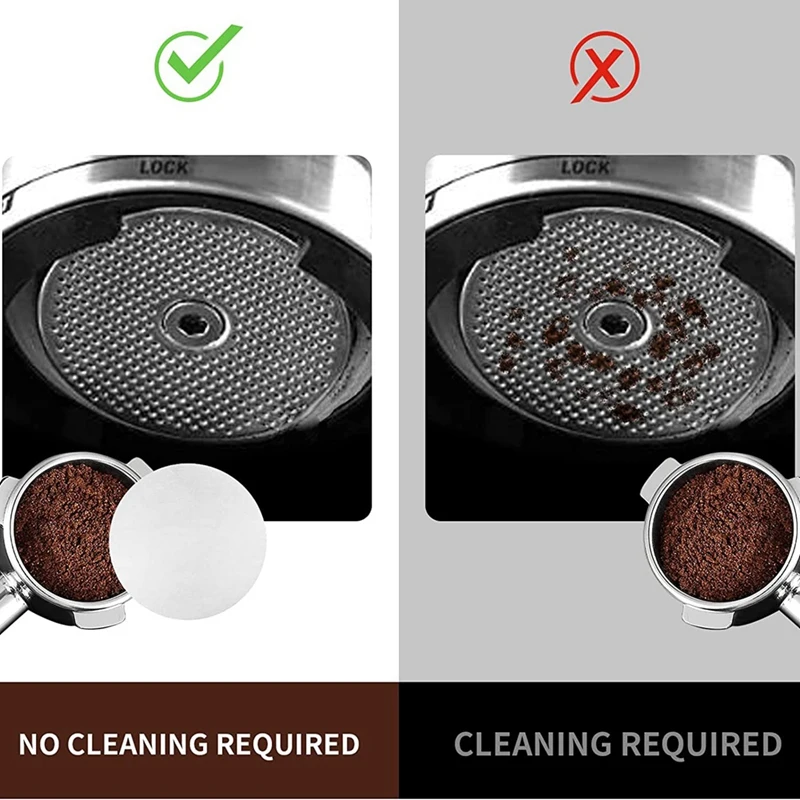 Фотокофеварка для эспрессо 600 шт неотбеленный фильтр портативная бумага 58 мм