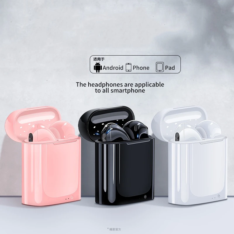 

Earphone Mini Pods I7s Mini TWS True Wireless Headphone Handsfree Noise Reduction Headset Fone Bluetooth Earbuds with Microphone