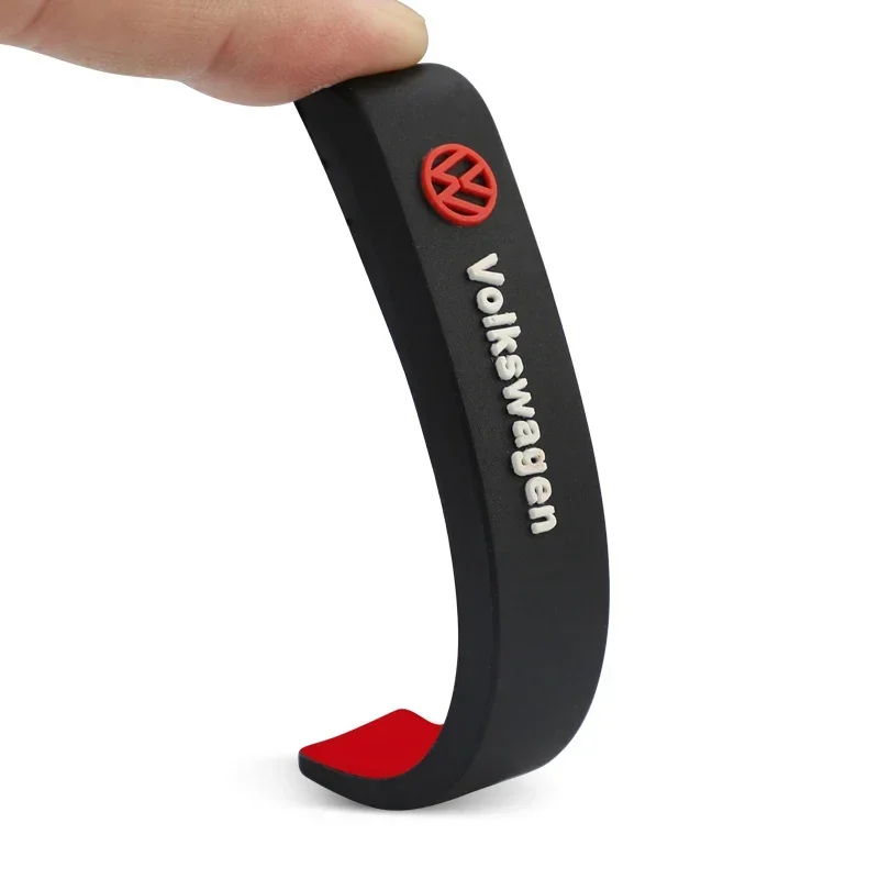 6 шт. резиновая полоса на дверь автомобиля защитная наклейка от столкновений для