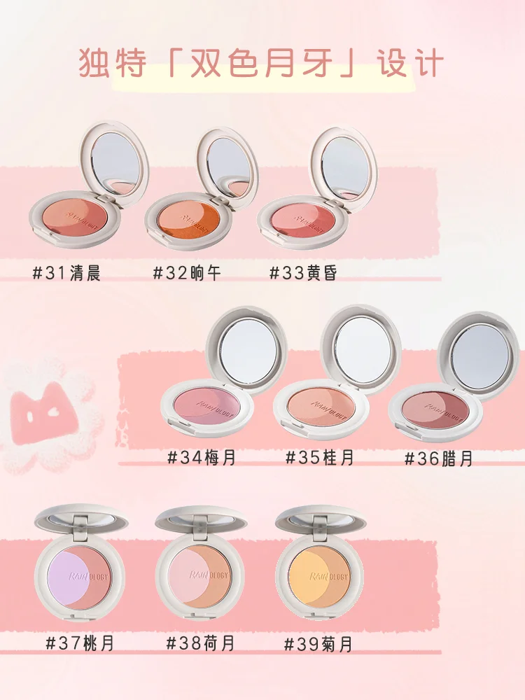 

Пудровые румяна, фиолетовый и синий, лунный блеск, тени для век, сильный блеск, восстанавливающий кожу лица и пудровый крем-румяна