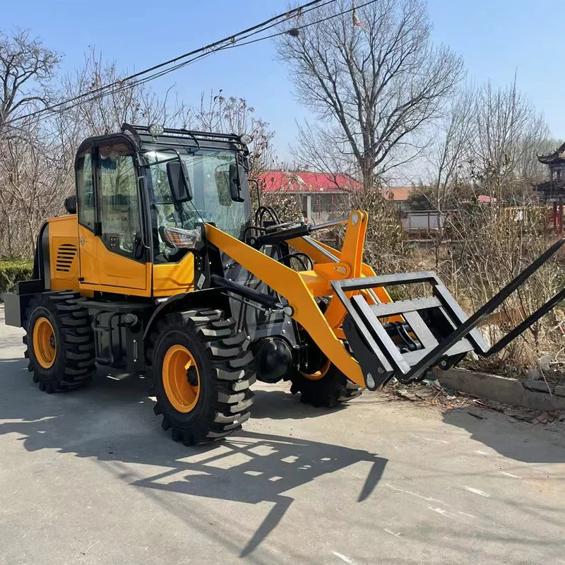 МикропогрузчикиКомпактные 4-колесные погрузчикиМубильные и недорогие небольшие