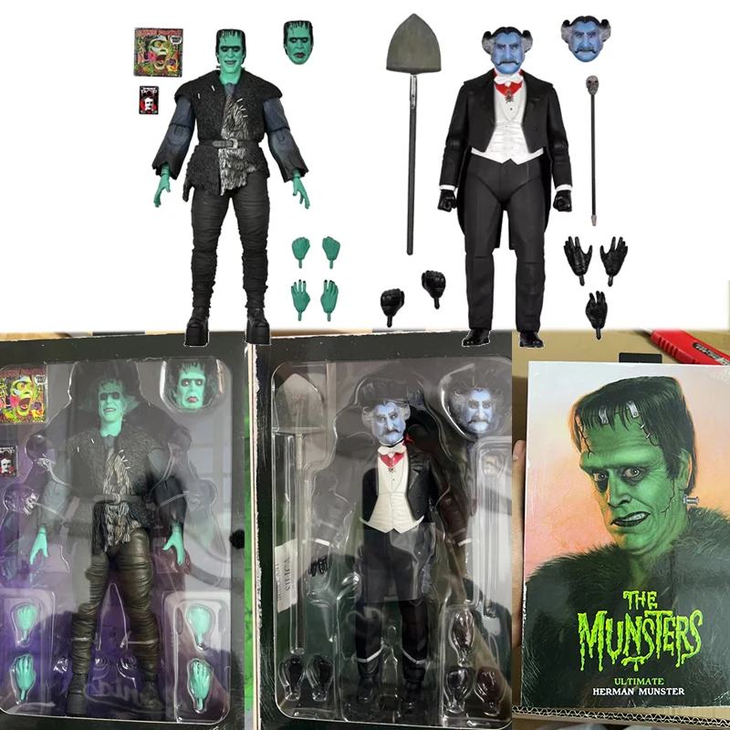 Zombie's Ultimate Herman Munster The Count Action Figure Monster Turtle Collectible Toy Gifts