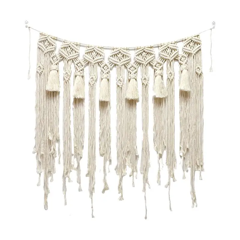 

Macrame Wall Hangings Large Woven Tapestry Handmade Bohemian Wall Decoration Hangings For Bedroom Living Room And Kitchen 80 X
