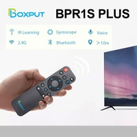 bpr1 bpr1s plus 2 4g wireless usb receiver tv box remote control ble 5 0 wireless air mouse for android smart tv box and pctv