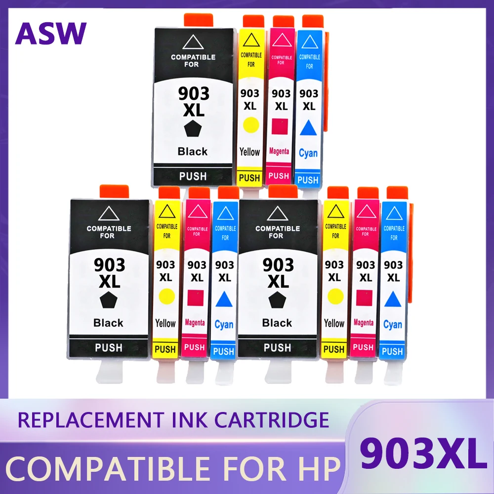 

Ink Cartridge compatible for HP 903 907 903XL 907XL HP903XL HP907XL OfficeJet 6950 6960 6961 6963 6964 6965 6970 6975 Printer