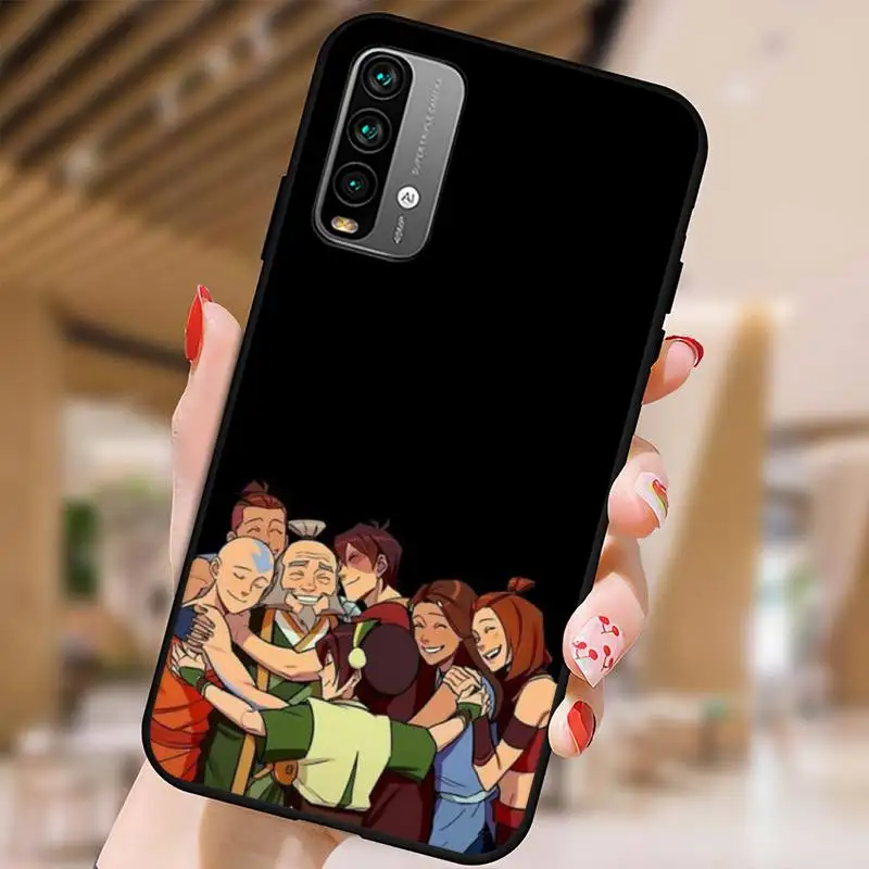 Аниме Аватар Последний airbender чехол для телефона Xiaomi9 10 11PRO LITE Redmi NOTE7 8 9 10A PRO K40 Poco3 Shell