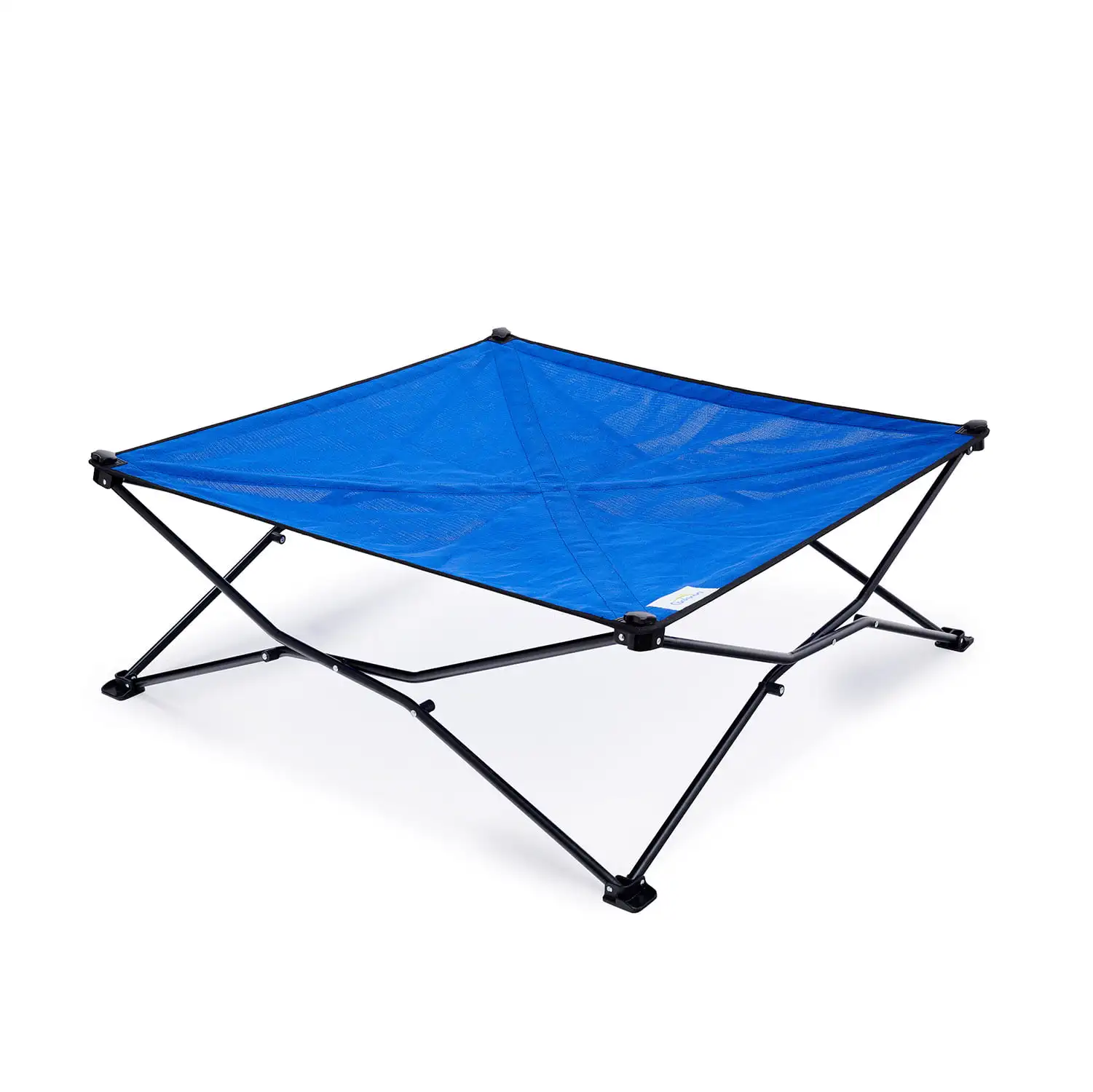 

HMTX On the Go Elevated Pet Bed, King, Aquatic Blue