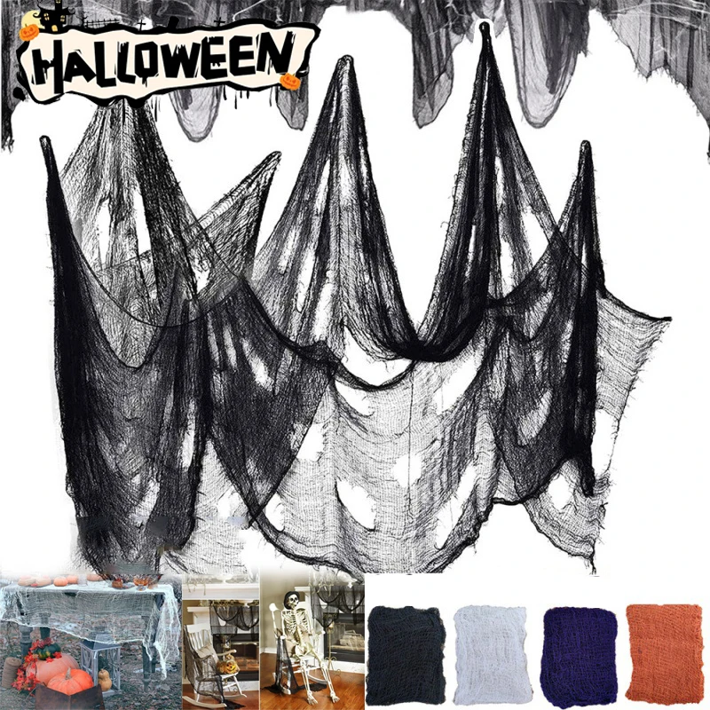 Набор Из 10 Черных Полиэстеровых Тканей Marly Для Домашнего Декора На Хэллоуин С